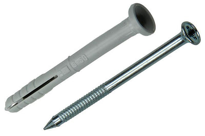 Celo 1014379 - Nageldübel vormontiert NP ø5x50mm 100 Stück | 2 Stk