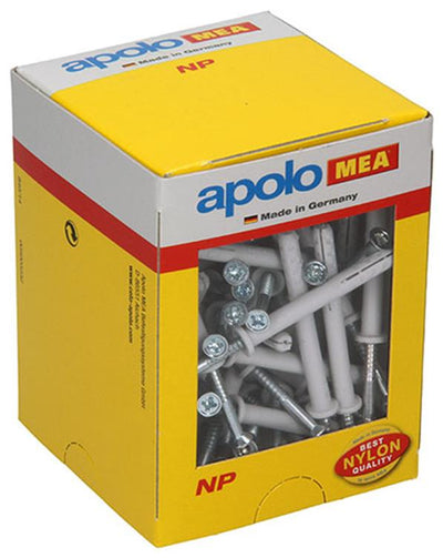 Celo 1003145 - Nageldübel vormontiert NP ø6x60mm 50 Stück | 2 Stk
