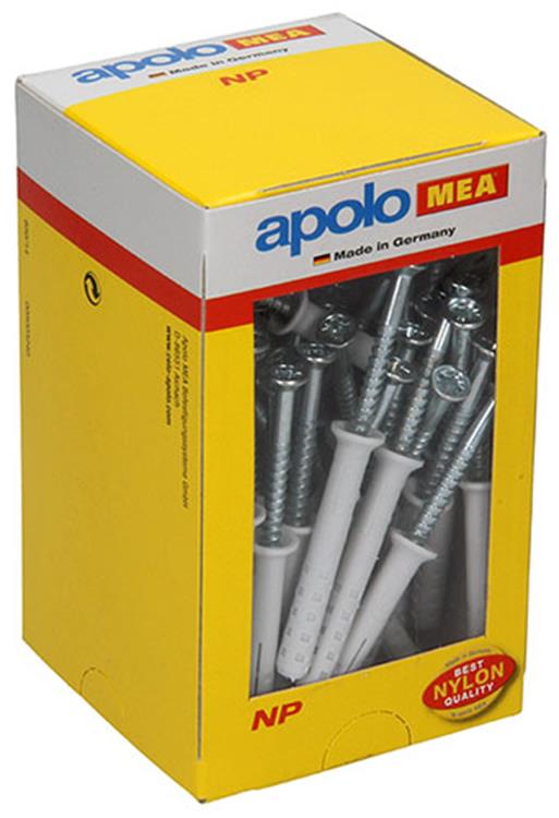 Celo 1003147 - Nageldübel vormontiert NP ø8x60mm 50 Stück | 2 Stk