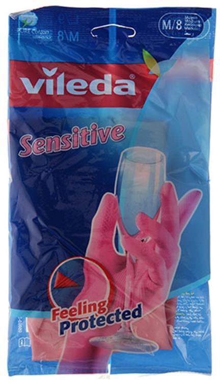 Vileda 1046502 - Handschuhe Sensitiv m | 12 Stück