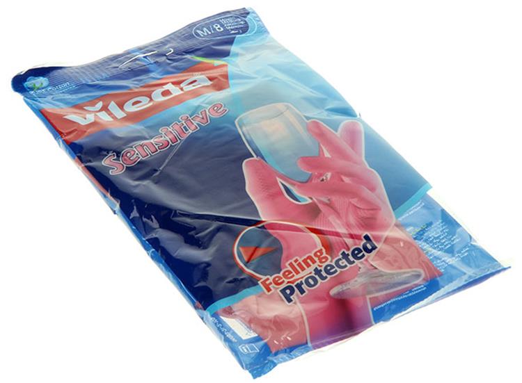 Vileda 1046502 - Handschuhe Sensitiv m | 12 Stück