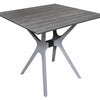 Sens Gartentisch Jaspis 80x80cm dunkelgrau