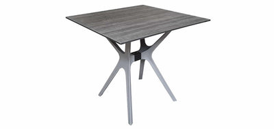 Sens Gartentisch Jaspis 80x80cm dunkelgrau