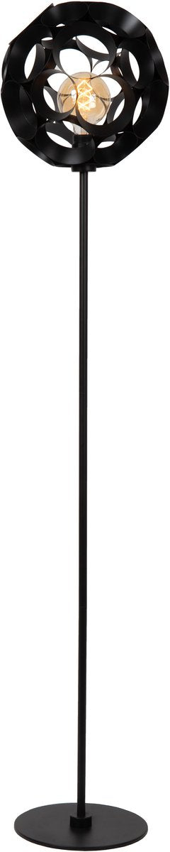 Lucide hannelore - Stehleuchte - ø 30 cm - 1xe27 - schwarz