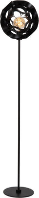Lucide hannelore - Stehleuchte - ø 30 cm - 1xe27 - schwarz