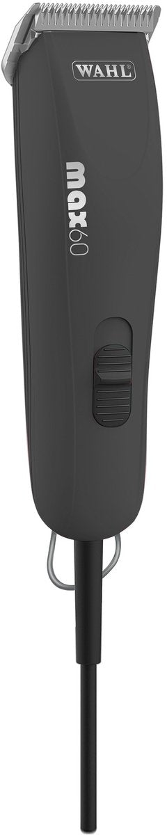 Wahl max 60 – leistungsstarke Netzwerkhaube für Tiere – für Hunde und Katzen – bürstenloser Motor mit doppelter Geschwindigkeit, Schnabelklinge der Prime-Serie, Kämme aus Edelstahl, Softshell-Gehäuse