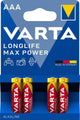 Varta Batterie AAA 4X Alkaline Max Power