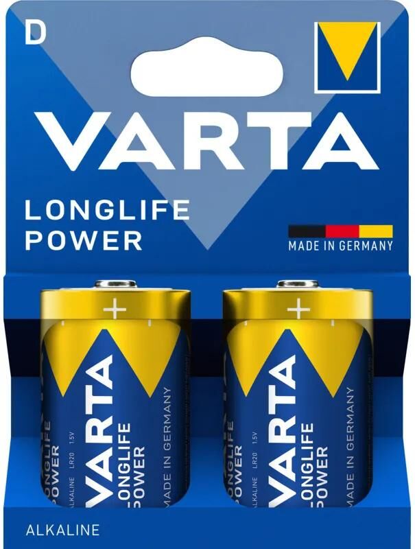 Varta -Batterie D 2x Alkaline Longlife Power
