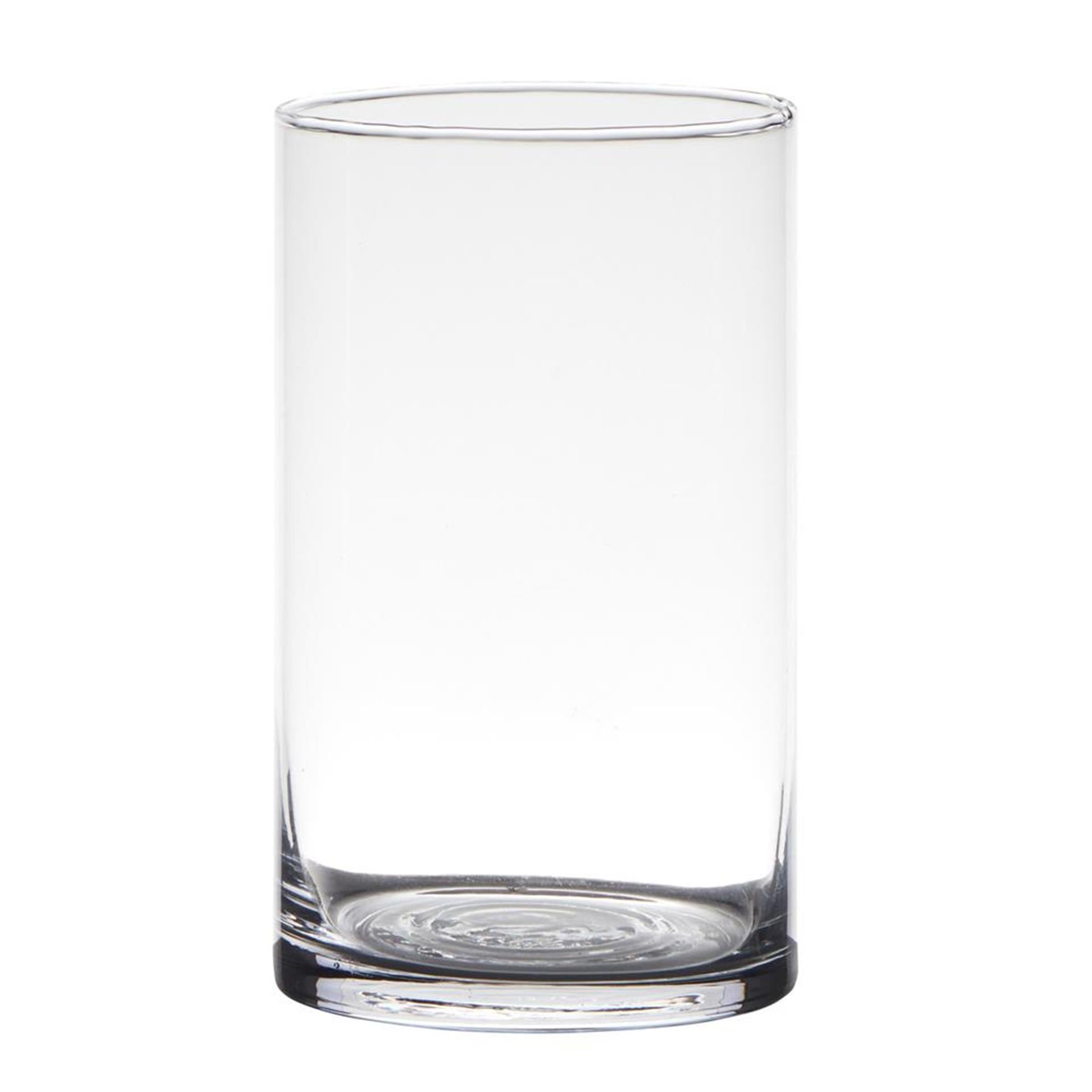 Vase -Zylinder 15x9 cm Glas