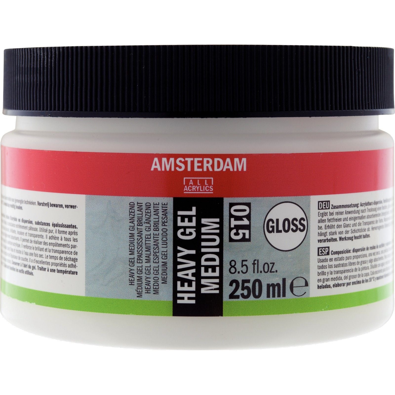Amsterdam alle Acrylfarben Amsterdam • schweres Gel mittlerer Glanz 015 Glas 250 ml