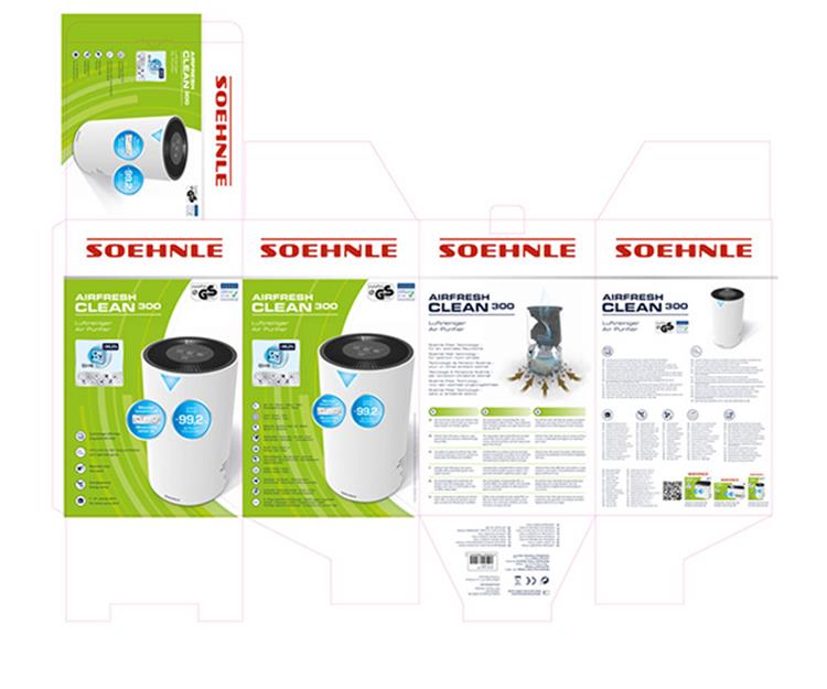Soehnle 1059679 - Airfresh Clean 300 | 2 Stk