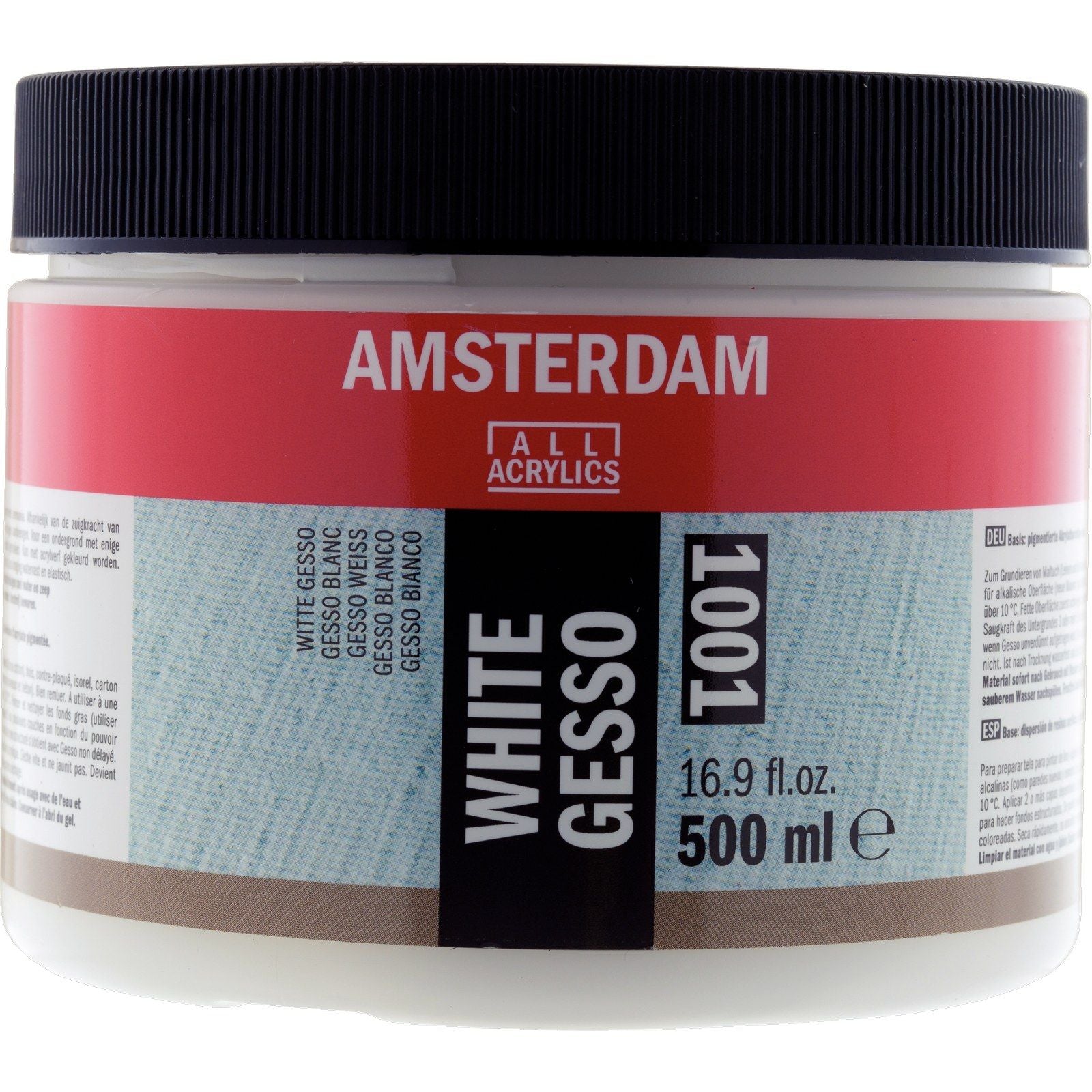 Amsterdam alle Acrylfarben Amsterdam • Gesso 1001 weiß 500 ml