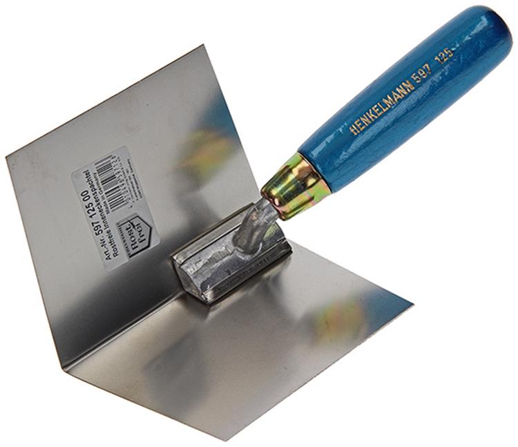 Jung 1010993 – Scharfe Inneneckkelle Edelstahl Henk597 125 mm | 3 Stück