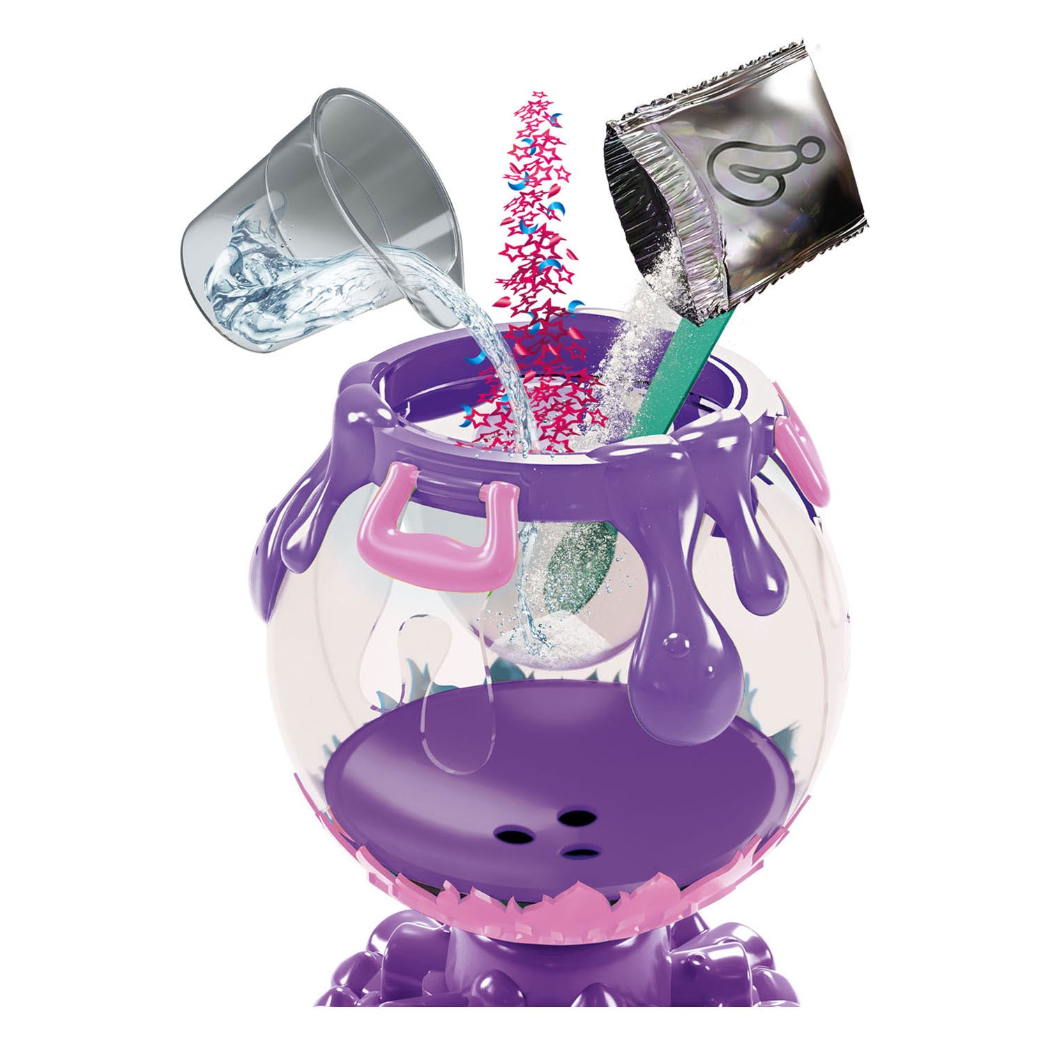 Toi-toys magische Schleimglaskugel + Licht