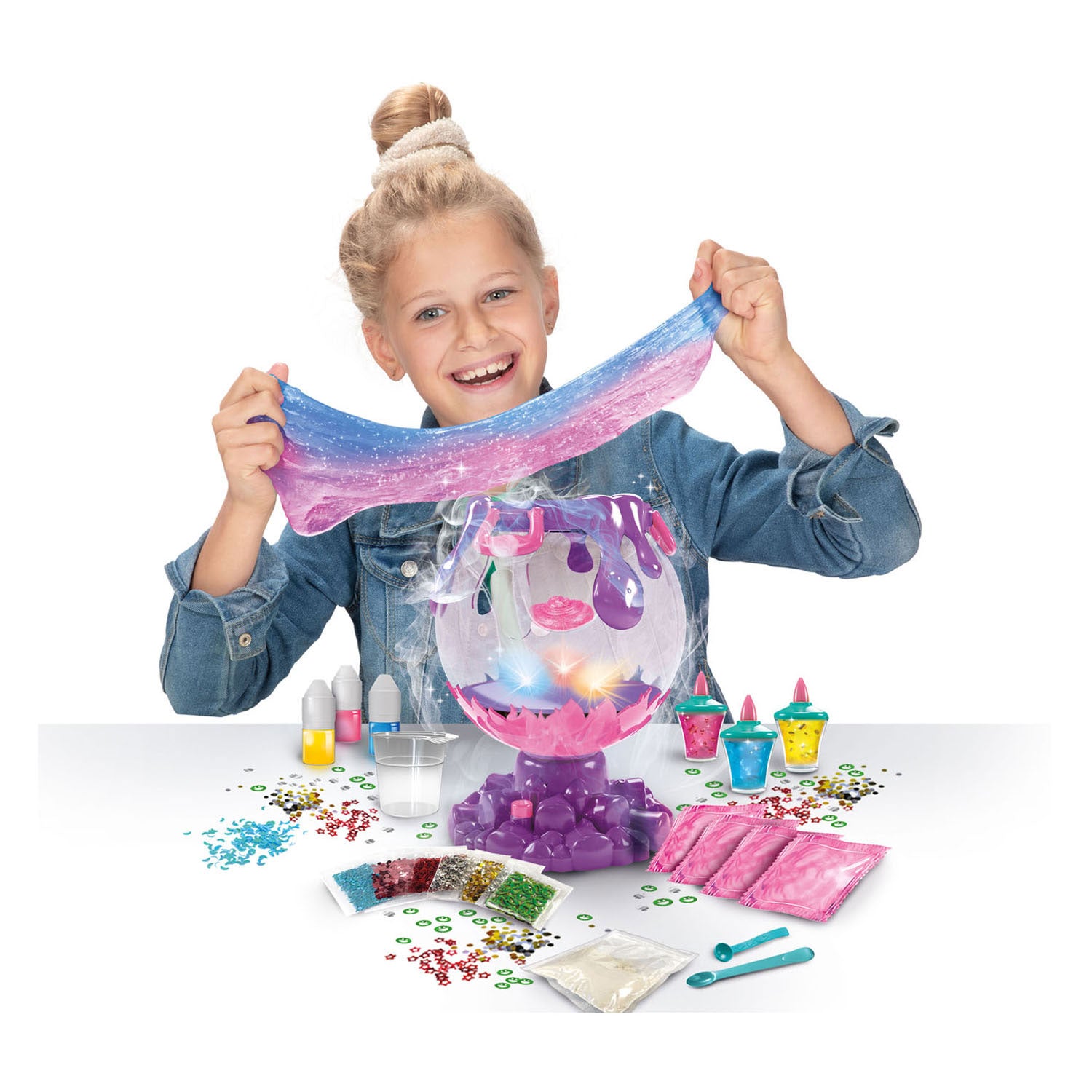 Toi-toys magische Schleimglaskugel + Licht