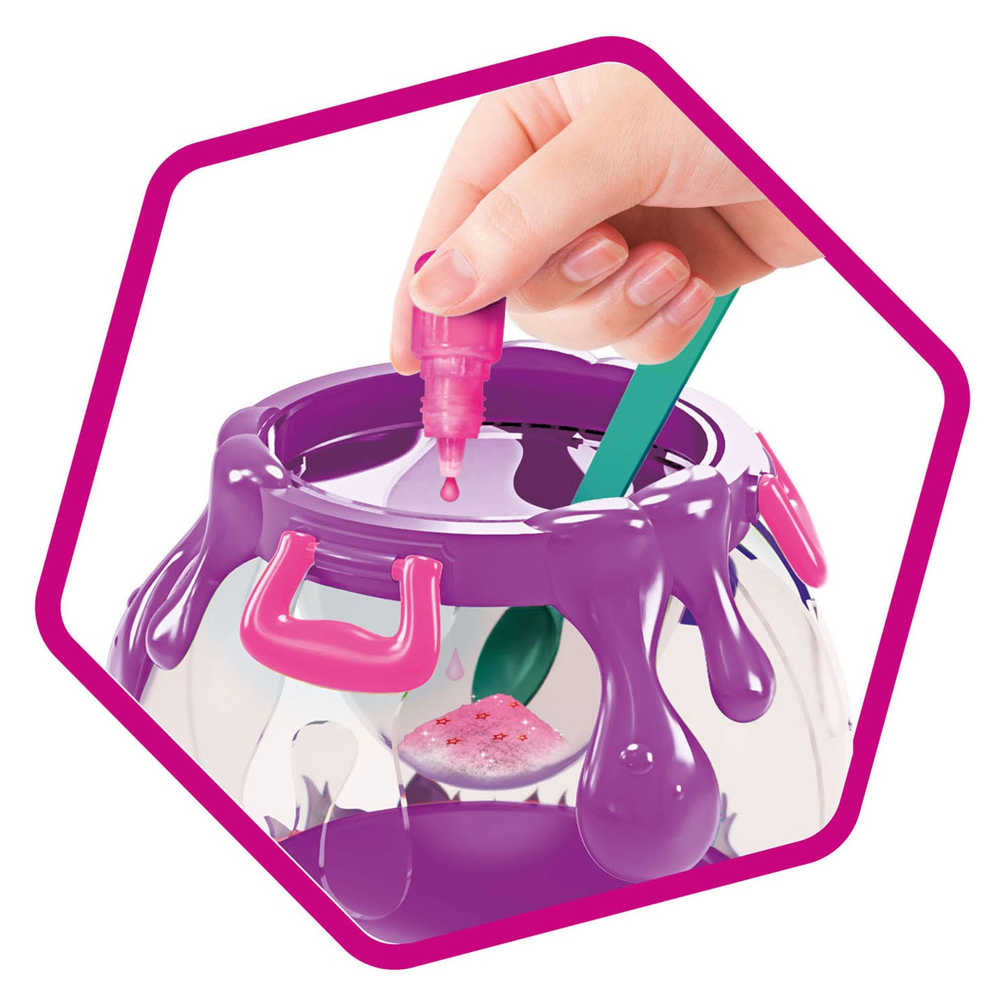 Toi-toys magische Schleimglaskugel + Licht
