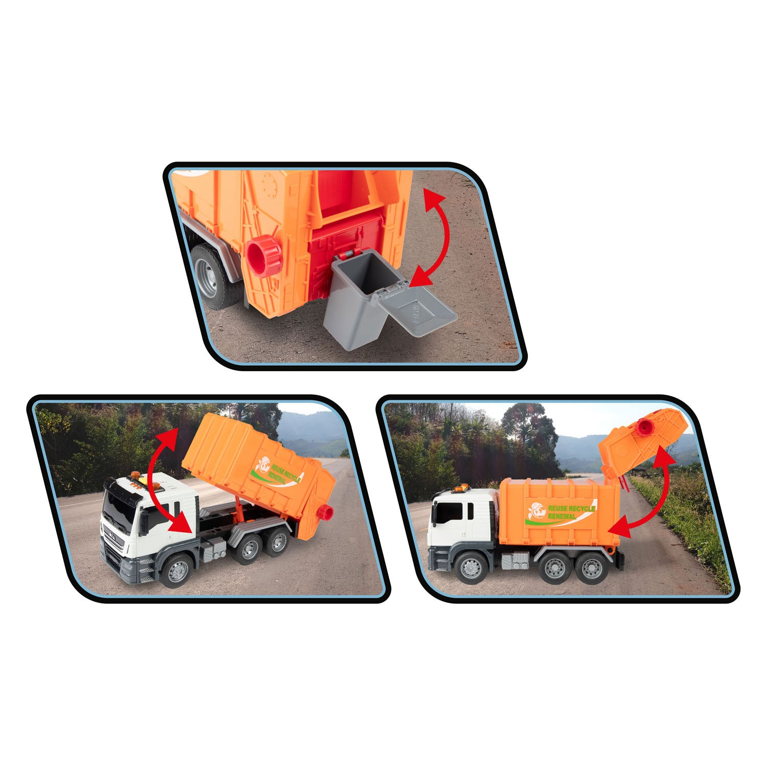 Toi-toys vehicool Müllwagen – 21 cm