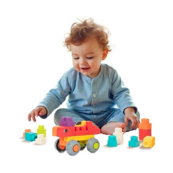 Toi-toys kleine Sterne weiche Bausteine ​​– 30 Stück.