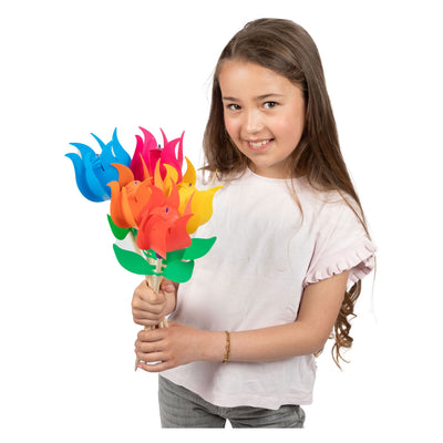 Toi-toys hölzerne Windmühle Tulpe
