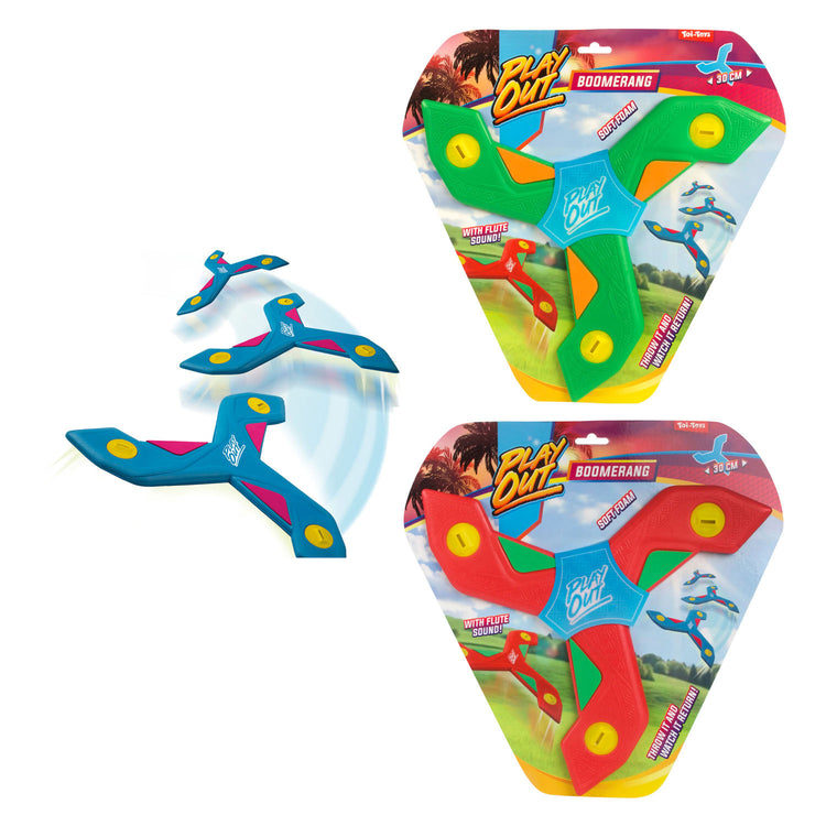 Toi-toys spielt Bumerang mit Pfeifton, 28 cm