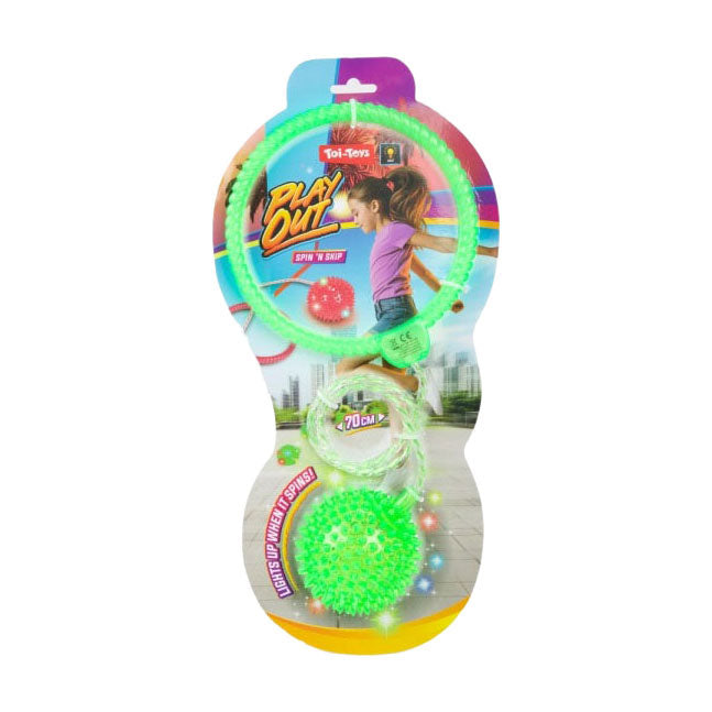 Toi-toys spielen mit Licht ein altes Schaukelspiel