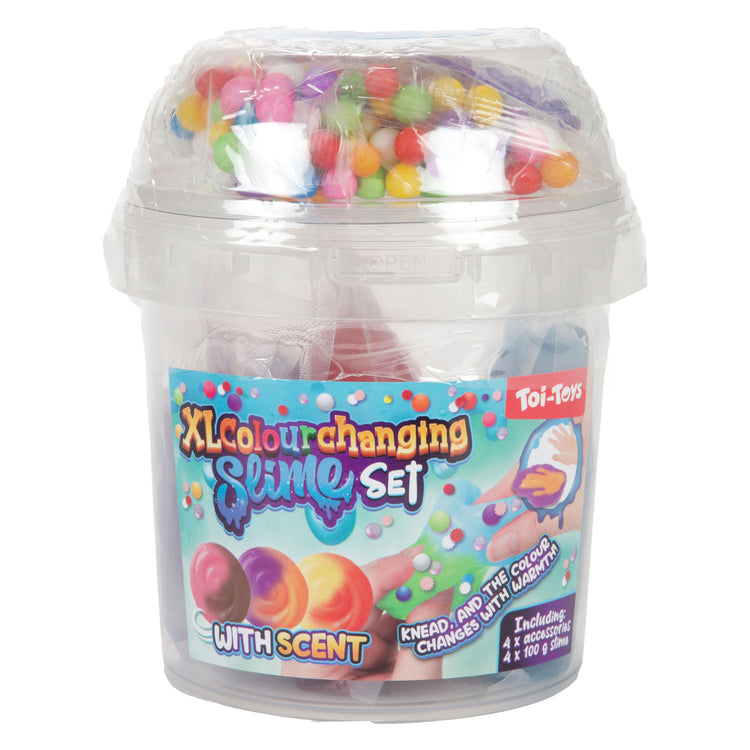 Toi-toys Schleim-Set XL mit Duft – 8-teilig.