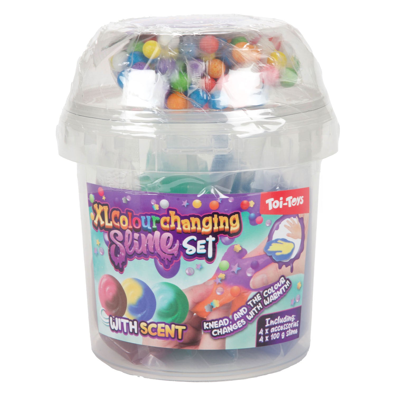 Toi-toys Schleim-Set XL mit Duft – 8-teilig.
