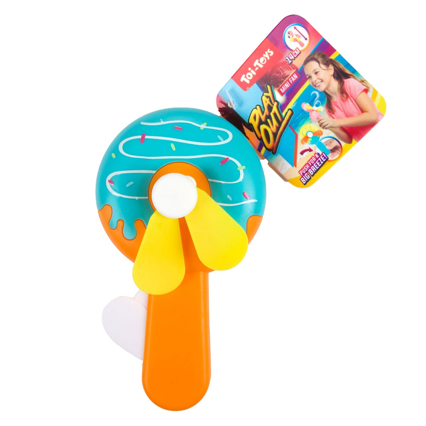 Toi-toys spielen manueller Ventilator 14cm
