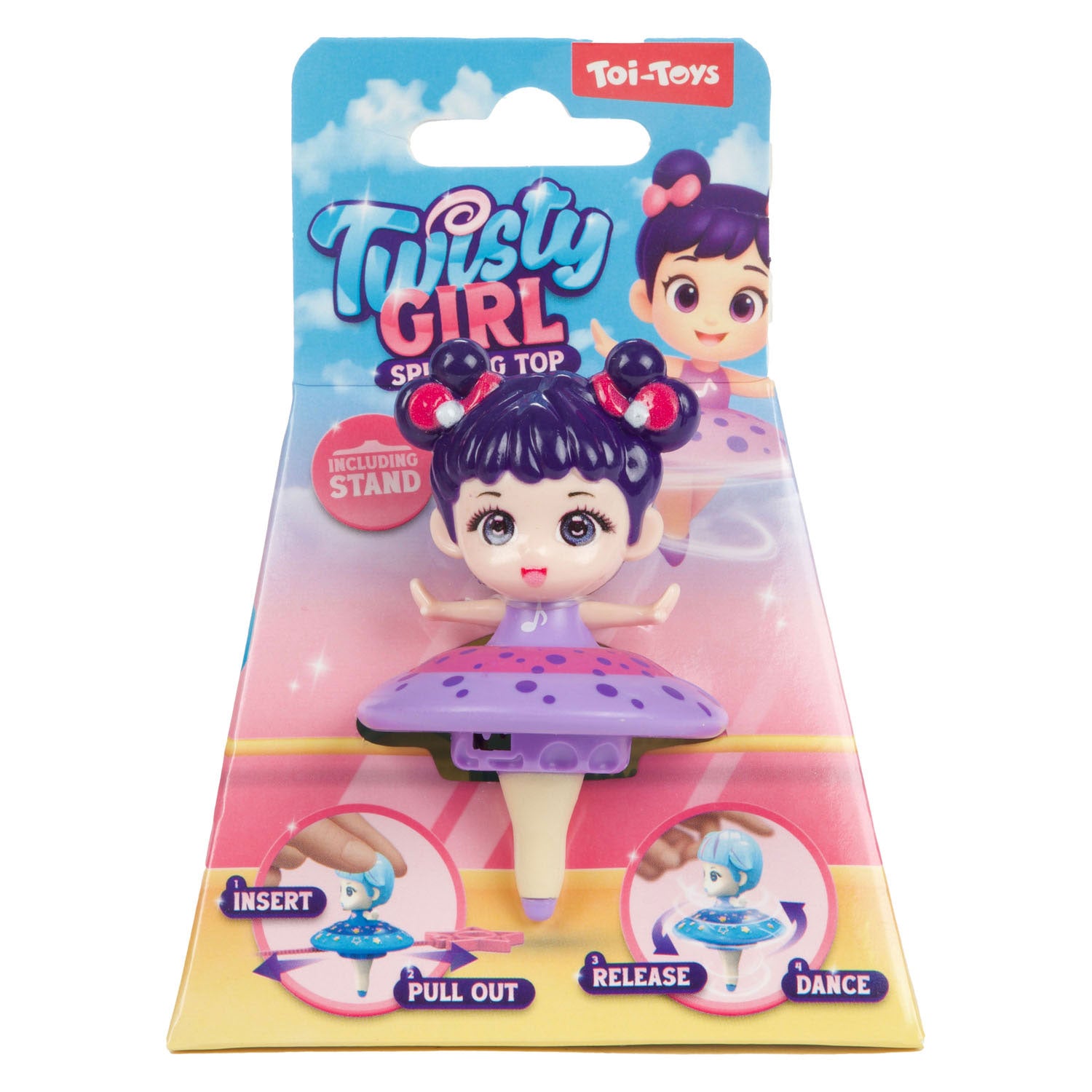 Toi-toys Kreisel Ballerina 7,5cm