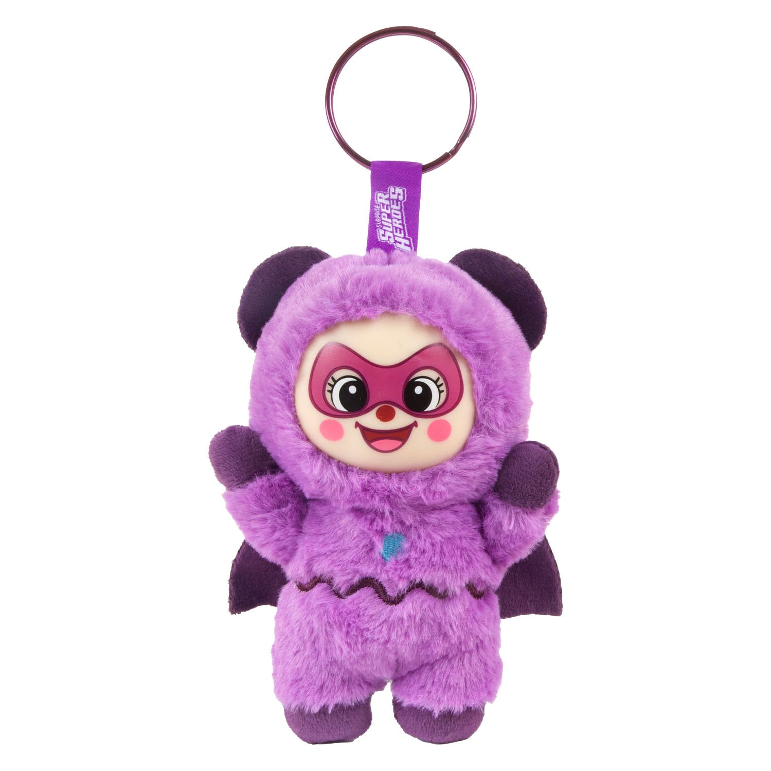 Toi-toys Plüschfigur Schlüsselanhänger Superheld - 16cm
