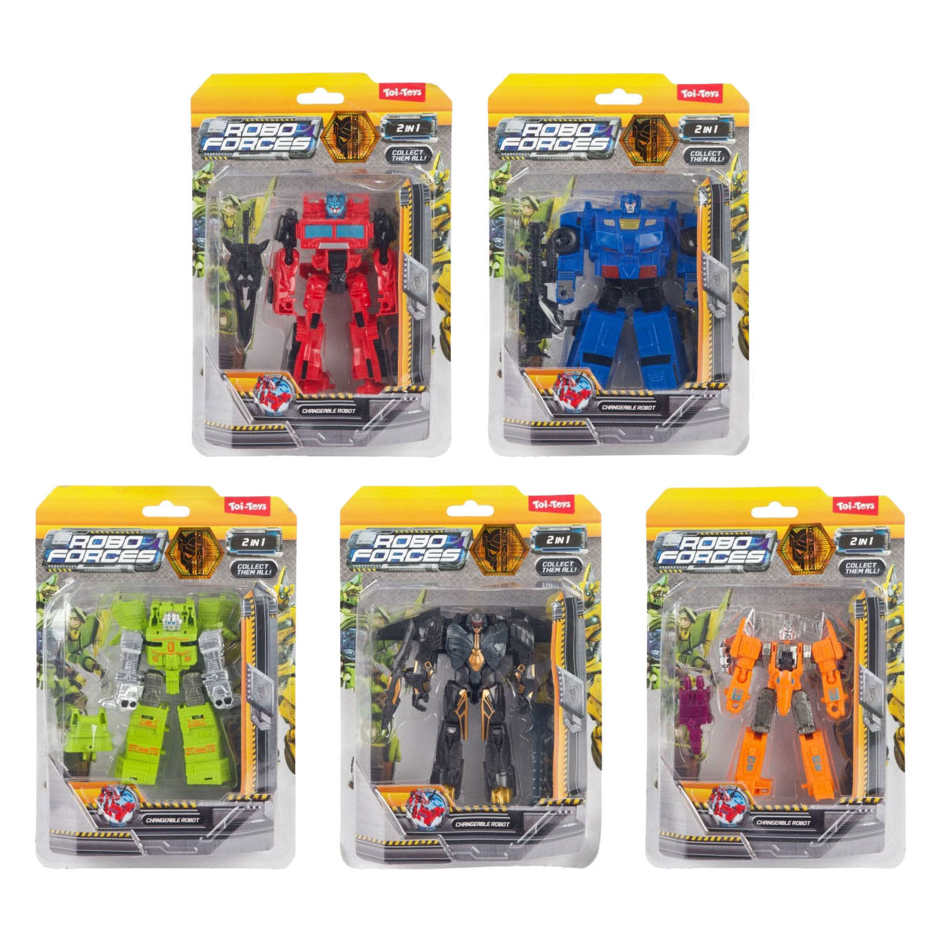 Toi-toys Wickelroboterauto 2in1