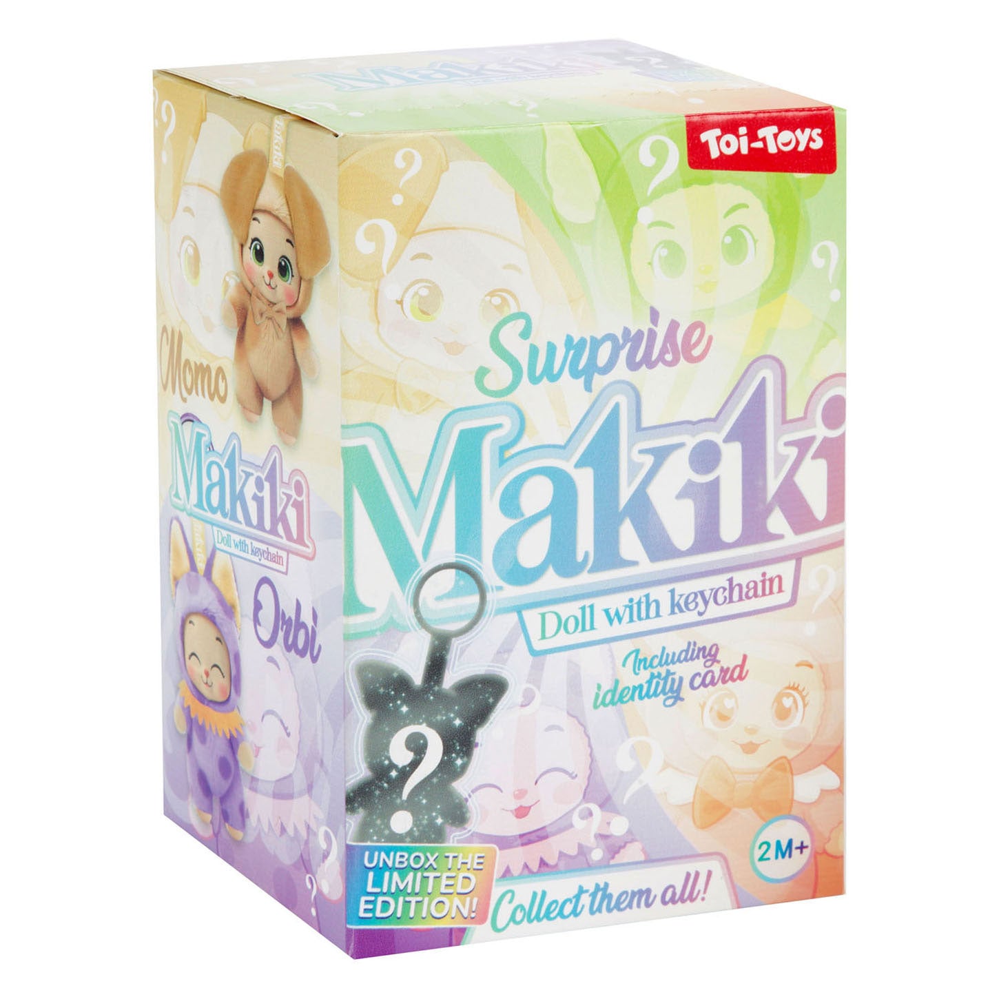 Toi-toys Schlüsselanhänger Makiki-Puppe – 15 cm