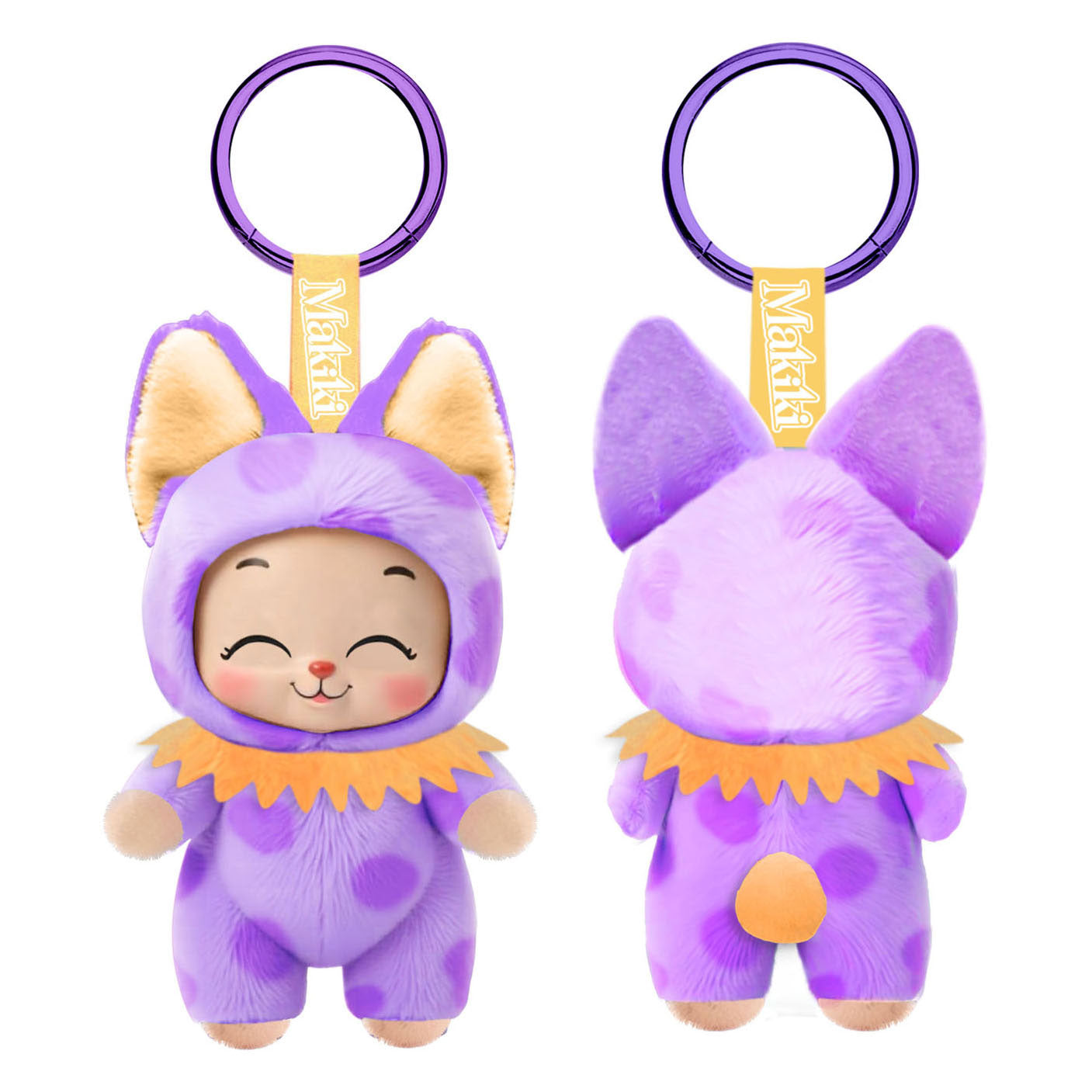Toi-toys Schlüsselanhänger Makiki-Puppe – 15 cm