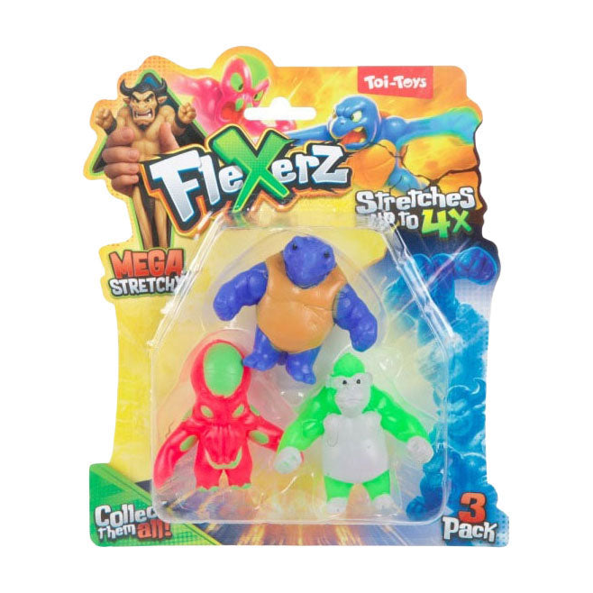 Toi-toys Anti-Stress-Figur Flexerz 6cm - 3 Stk.