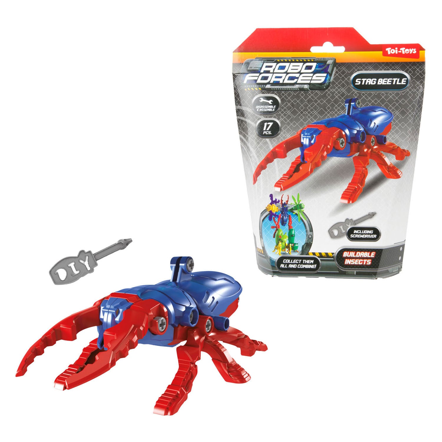 Toi-toys montierbares 3D-Insekt – 5-in-1