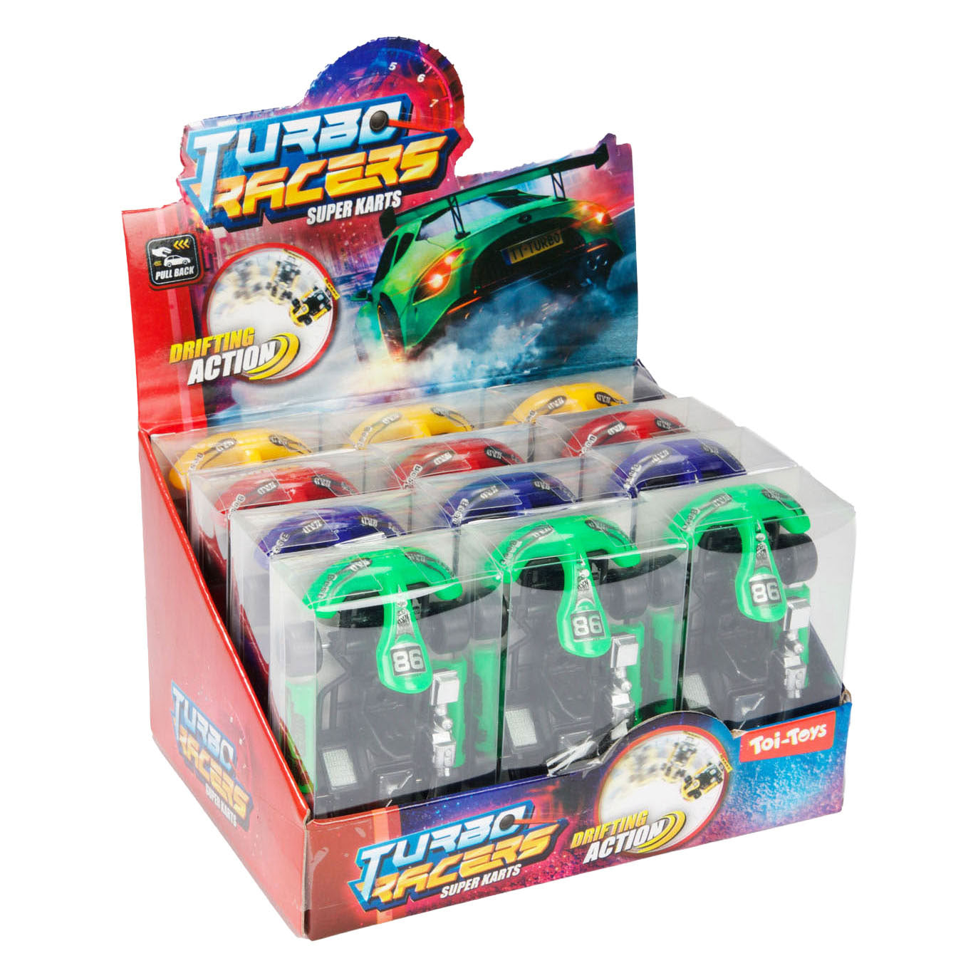 Turbo-Racer-Reibkart