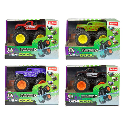 Vehicool Monstertruck mit Farbwechsel – 8,5 cm