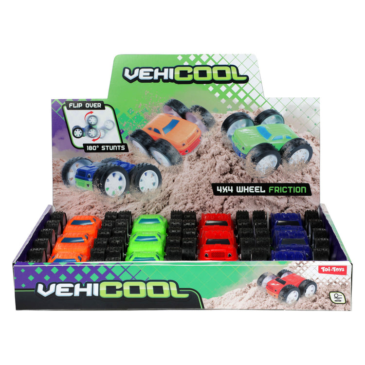 Vehicool-Reibungsauto kippt um