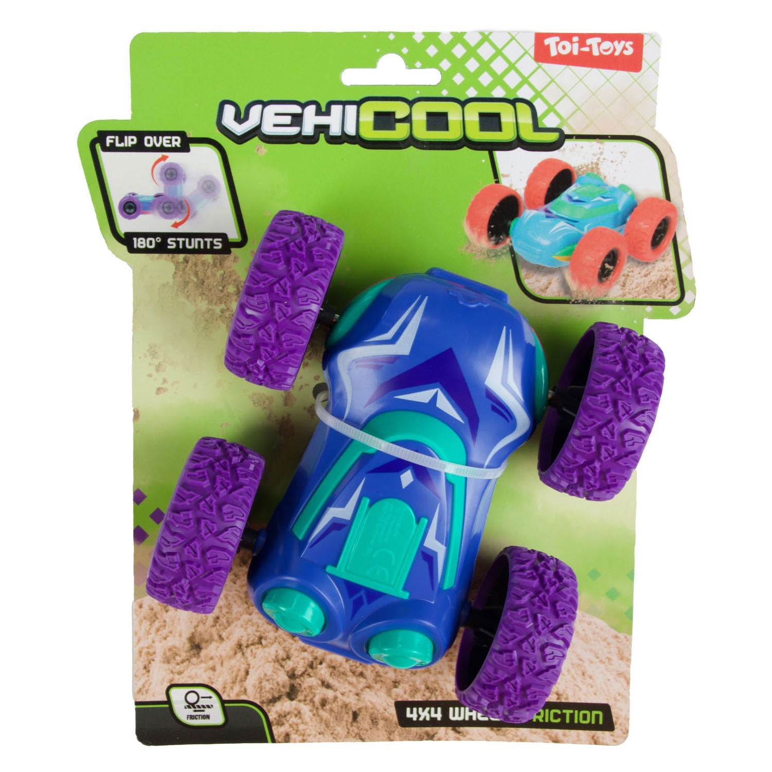 Vehicool-Reibungsauto kippt um