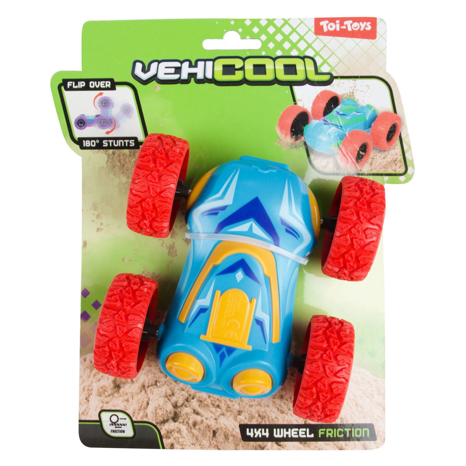 Vehicool-Reibungsauto kippt um