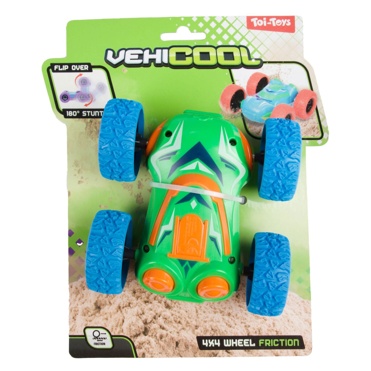Vehicool-Reibungsauto kippt um