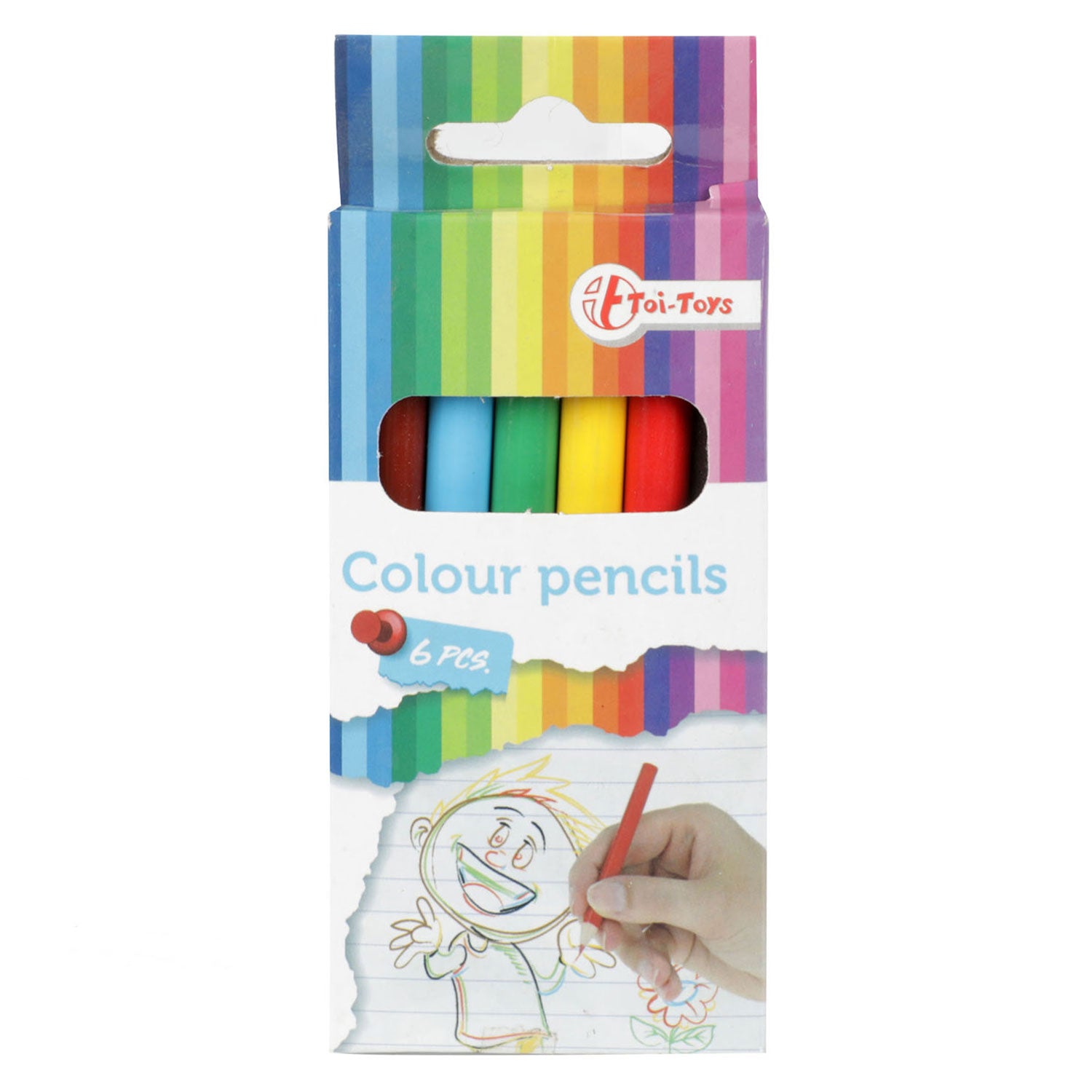Toi-Toys farbige Stifte, 6st.