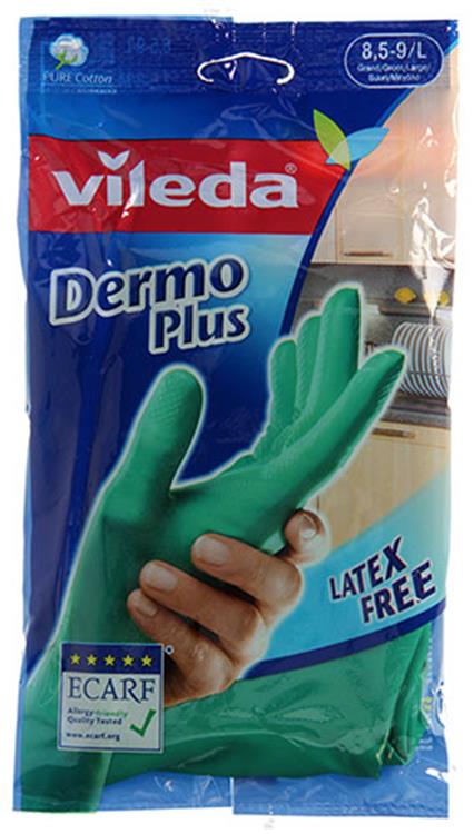 Vileda 1046053 - Handschuhe dermoplus l | 12 Stück
