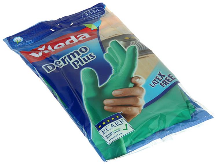 Vileda 1046053 - Handschuhe dermoplus l | 12 Stück