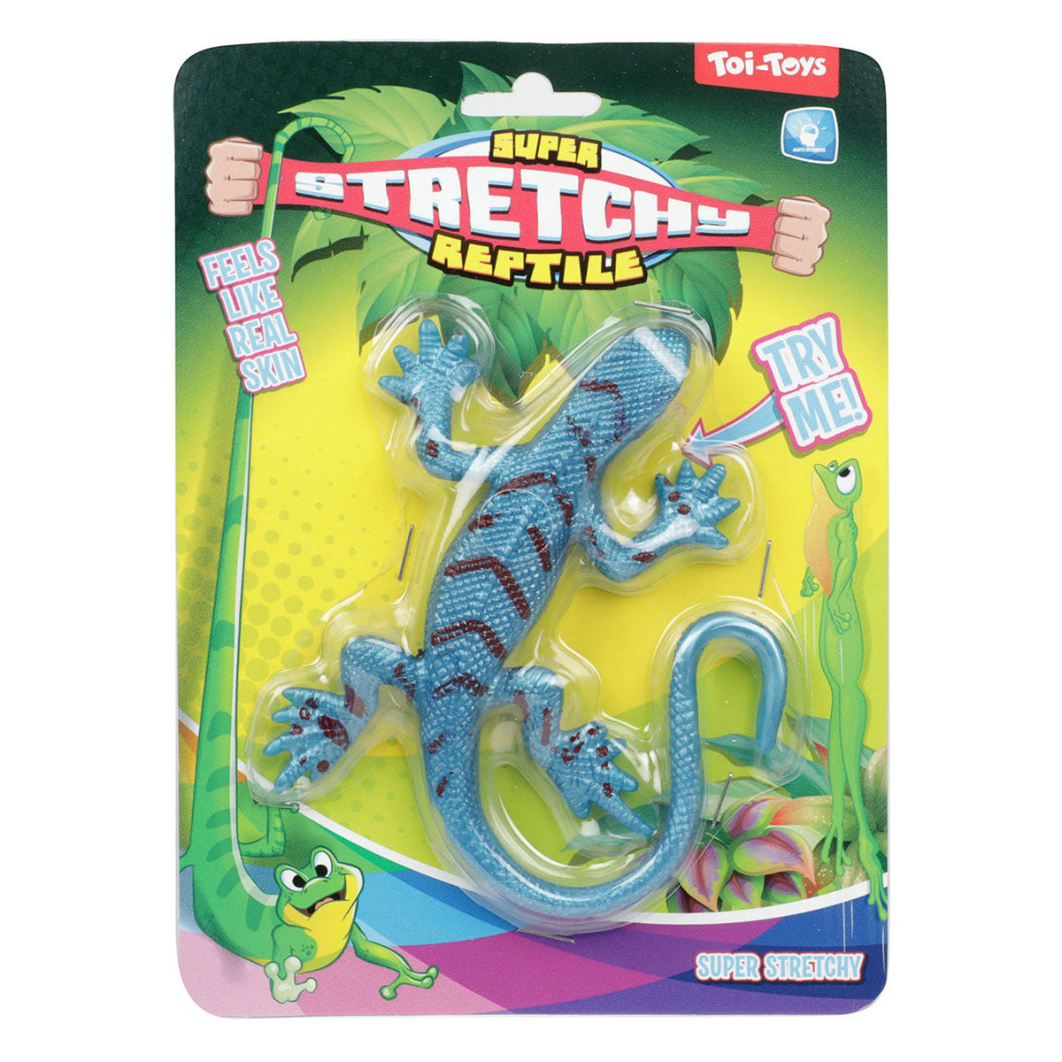 Toi-Toys dehnbarer Frosch Hagedis