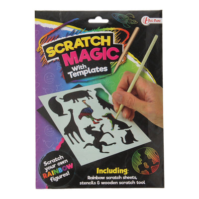 Toi-Toys Scratch Set Regenboog-Figuren
