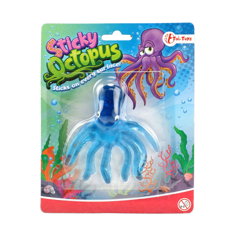 Toi-Toys Fenster Crawler klebriger Tintenfisch