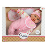 Baby Beau Babypop mit Flasche und Lätzchen, 40 cm - afbeelding 3