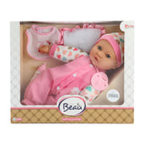 Baby Beau Babypop mit Flasche und Lätzchen, 40 cm - afbeelding 4