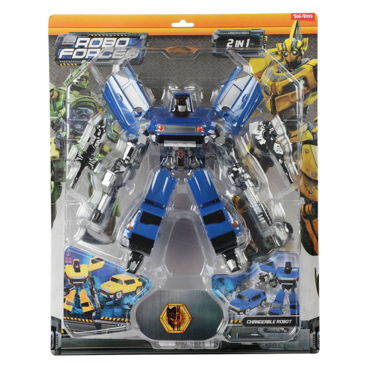 RoboForces ändern Roboter SUV das Super Morph Blue